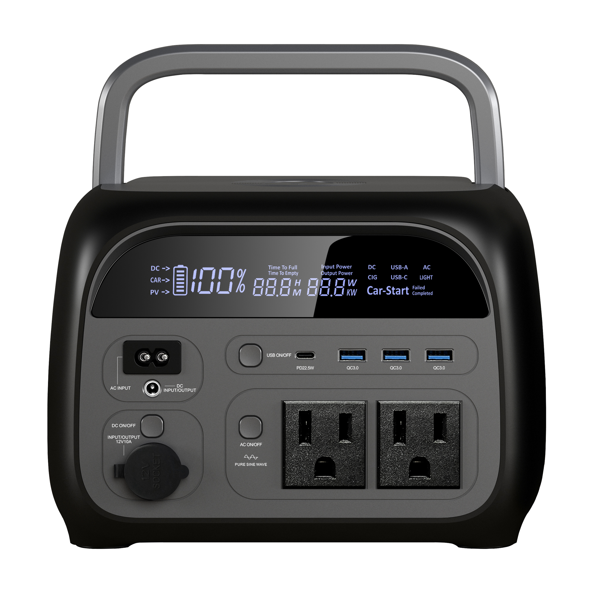 CTOLITY AP400 500W Portable Po - Solar Emergency Charger recension och pris