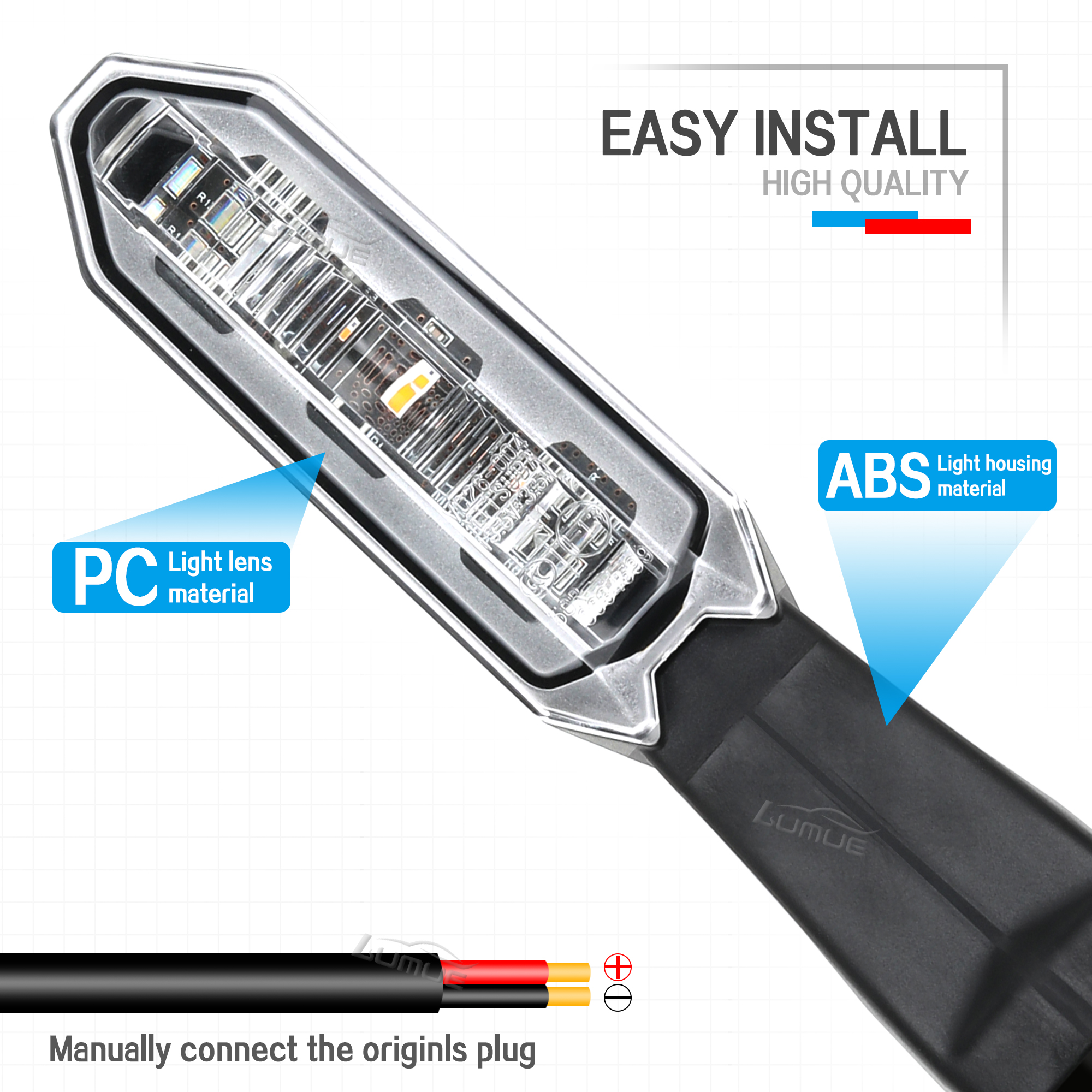 NT1100 LED Turn Signal Light F - Sos Light Strobe recension och pris